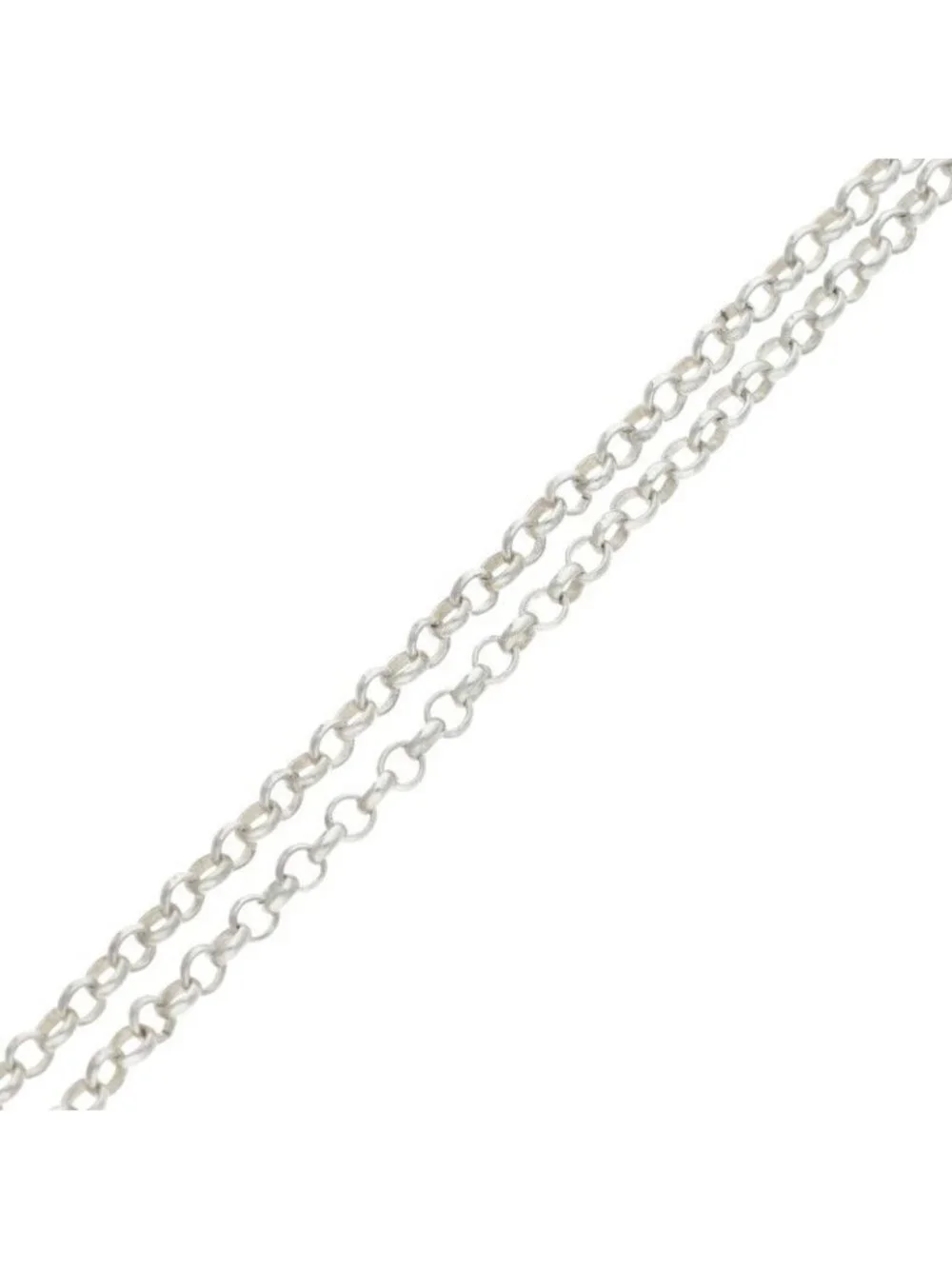 Chrome Hearts Neckchain Roll Chain Silver Necklace